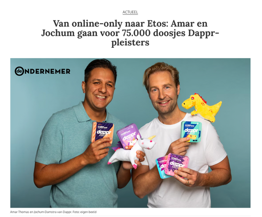 Dappr in de spotlight bij De Ondernemer!