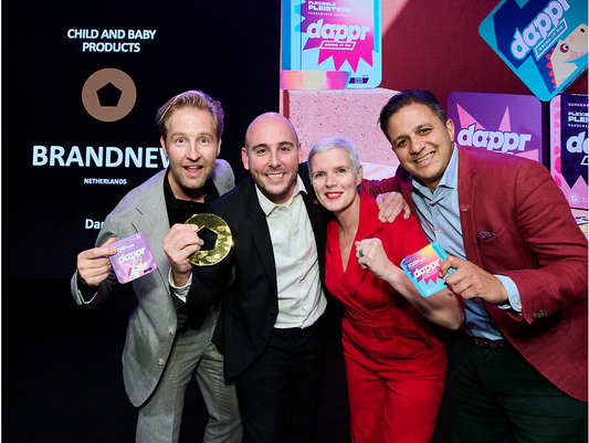 DAPPR WINT GOUD EN ZILVER BIJ DE PENTAWARDS VOOR INNOVATIEF VERPAKKINGSDESIGN